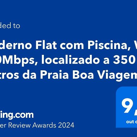 Flat Localizado A 200M Shopping Recife, Bem Perto Da Praia De Boa Viagem E Com Wi-Fi 400Mbps Exteriér fotografie