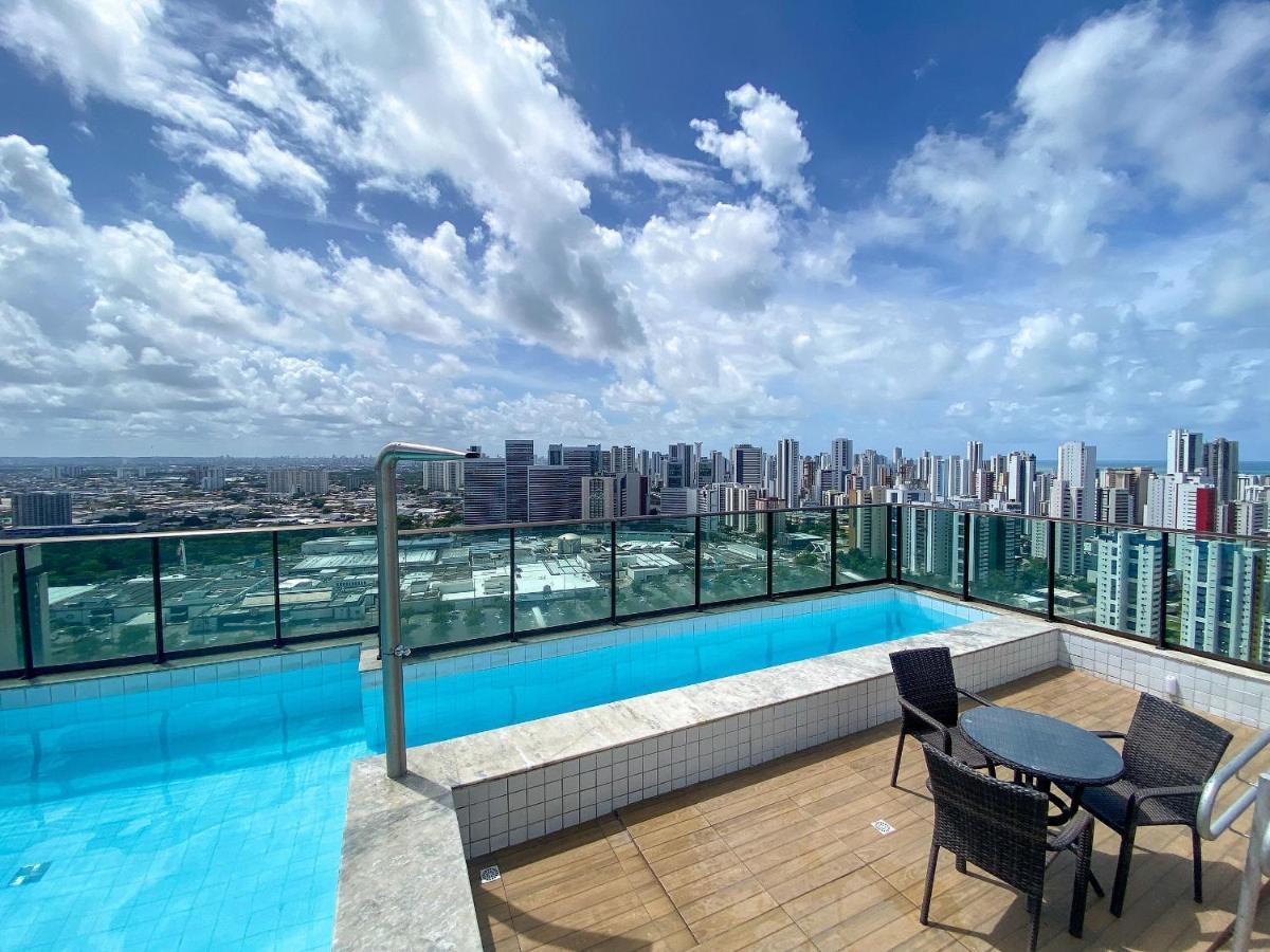 Flat Localizado A 200M Shopping Recife, Bem Perto Da Praia De Boa Viagem E Com Wi-Fi 400Mbps Exteriér fotografie