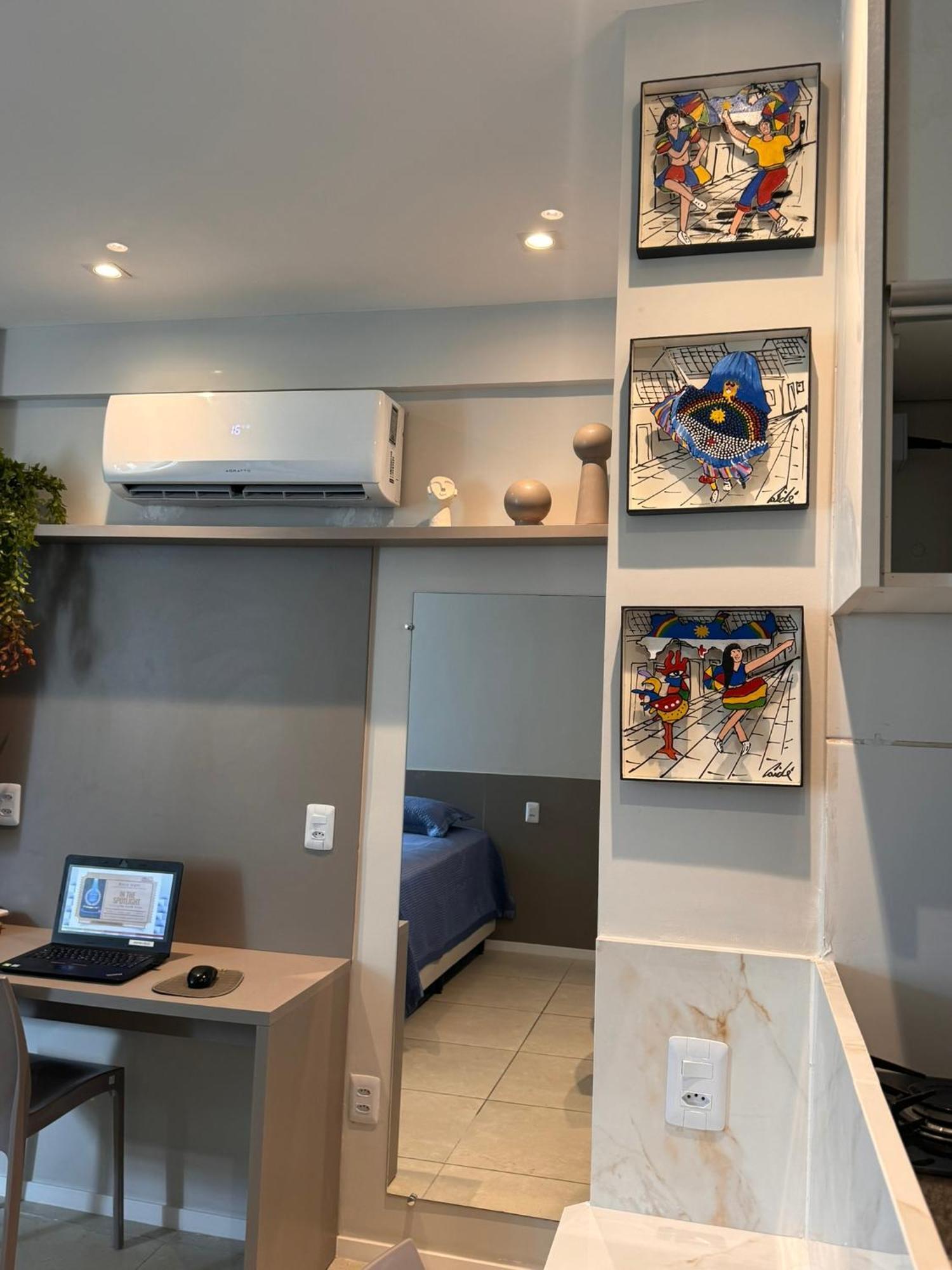 Flat Localizado A 200M Shopping Recife, Bem Perto Da Praia De Boa Viagem E Com Wi-Fi 400Mbps Exteriér fotografie